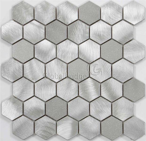 salpicadero de mosaico de aluminio
