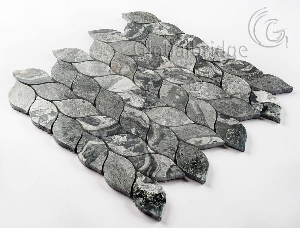 Marble Irregular Mix Tile Stone Mosaics Marble Mosaic Tile