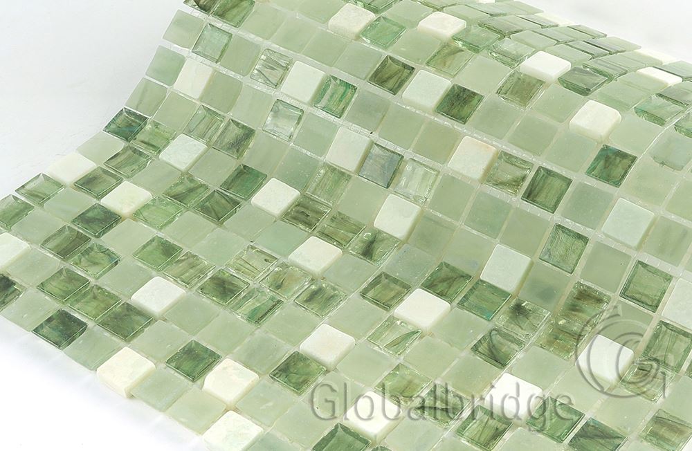 Vintage Mix Stone Glass Kitchen Wall Mosaic
