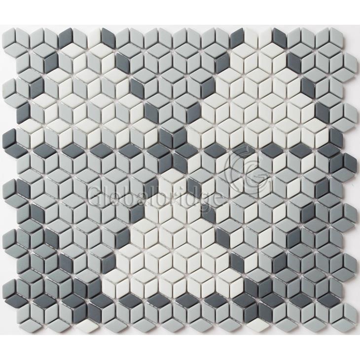 Azulejos de mosaico de vidrio de cocina de mosaico de esmalte