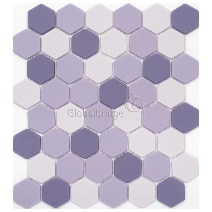 Fullbody Mosaic Art Hexagon Tiles Kitchen Azulejo de pared