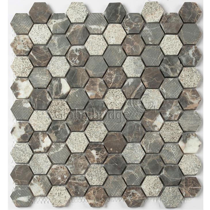 Diseño de azulejos para mosaico de baño