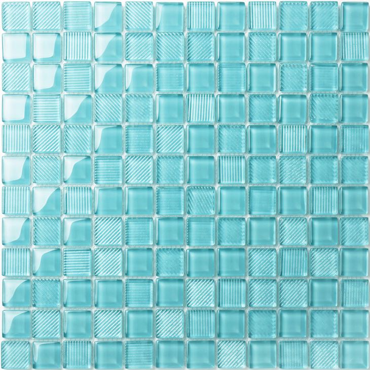 Azulejos Patrón de vidrio Arte Mosaico Decoración de pared de vidrio